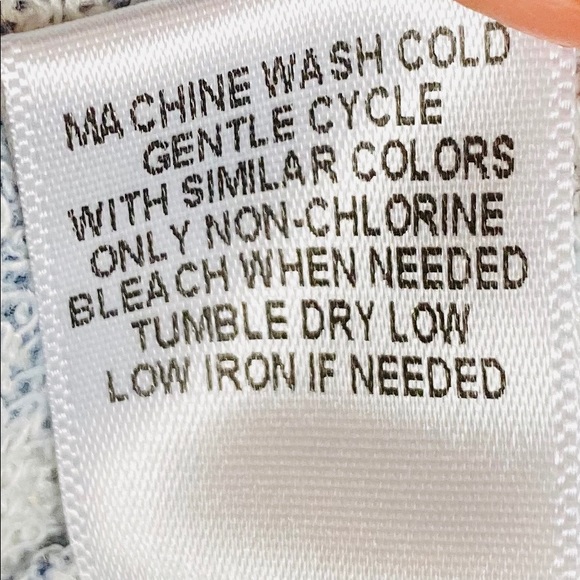 TOBI Aztec Blue and White Sweater - Picture 7 of 8